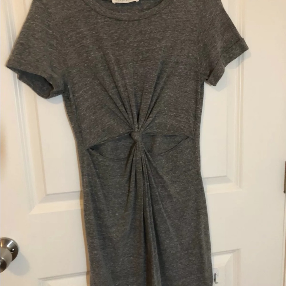 Urban outfitter silent+noise knotted t-shirt dress